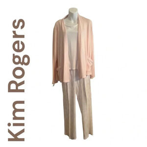 Kim Rogers 3pc Pajamas super cute and comfortable size‎ small